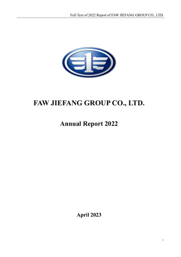 Thumbnail FAW Car Annual Report 2022