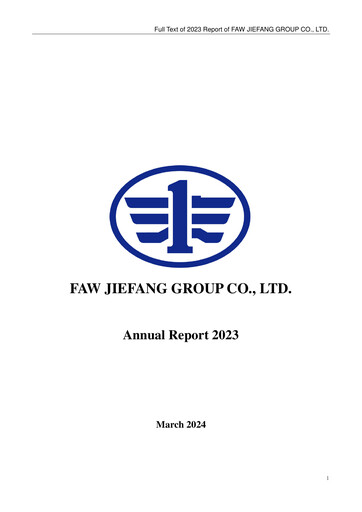 Thumbnail FAW Car Annual Report 2023