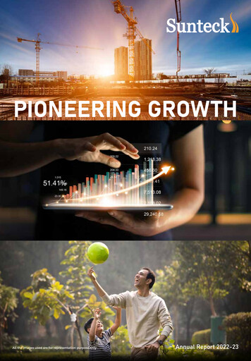 Thumbnail Sunteck Realty
 Annual Report 2022-2023