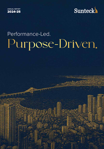 Thumbnail Sunteck Realty
 Annual Report 2024-2025