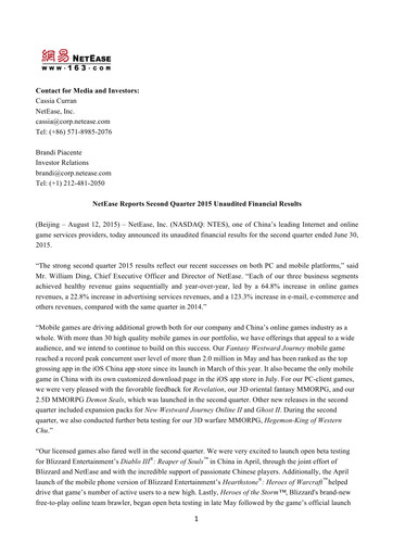 Thumbnail NetEase Financial Statement 2015-q2