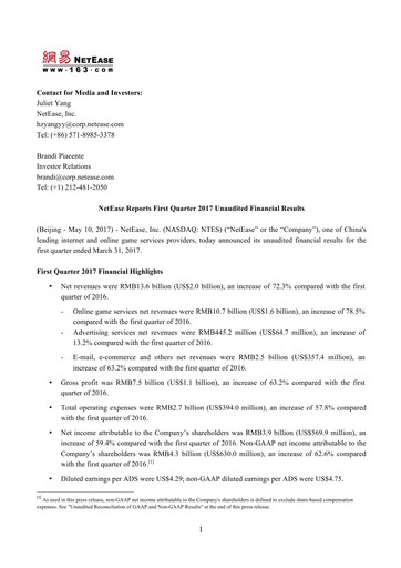 Thumbnail NetEase Financial Statement 2017-q1