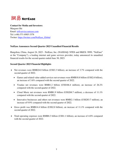 Thumbnail NetEase Financial Statement 2023-q2