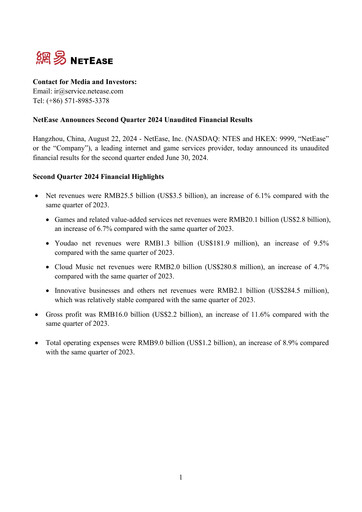 Thumbnail NetEase Financial Statement 2024-q2