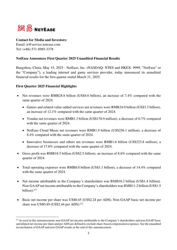 Thumbnail NetEase Quarterly Report 2025-q1