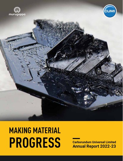Thumbnail Carborundum Universal Annual Report 2022-2023
