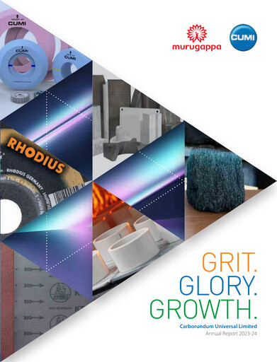 Thumbnail Carborundum Universal Annual Report 2023-2024