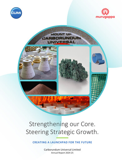 Thumbnail Carborundum Universal Annual Report 2024-2025