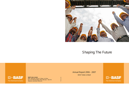 Thumbnail BASF India Annual Report 2006-2007