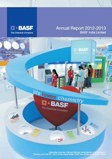 Thumbnail BASF India Annual Report 2012-2013