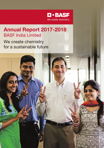 Thumbnail BASF India Annual Report 2017-2018