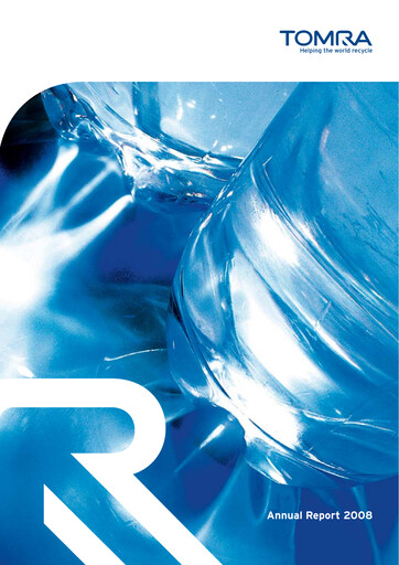Thumbnail Tomra Annual Report 2008