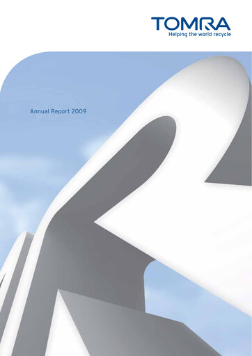 Thumbnail Tomra Annual Report 2009