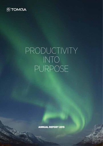 Thumbnail Tomra Annual Report 2015