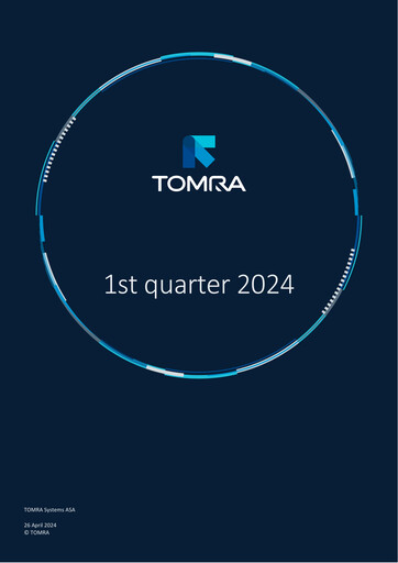 Thumbnail Tomra Quarterly Report 2024-q1