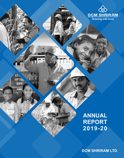 Miniature DCM Shriram Rapport annuel 2019-2020