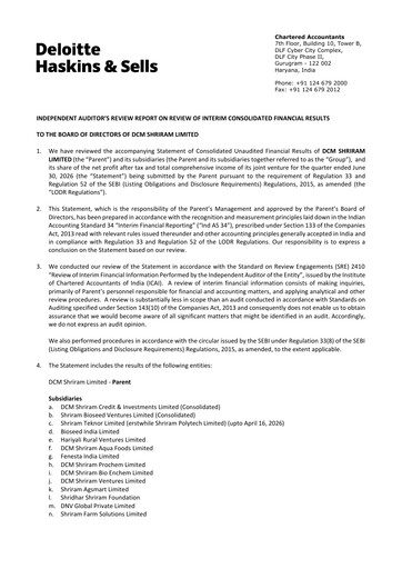 Thumbnail DCM Shriram Quarterly Report 2026-q1