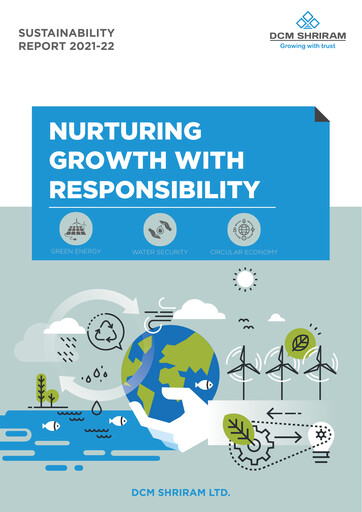 Vorschaubild DCM Shriram Nachhaltigkeitsbericht 2021-2022