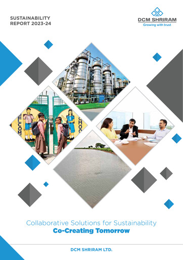Vorschaubild DCM Shriram Nachhaltigkeitsbericht 2023-2024