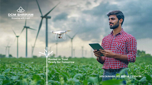 Vorschaubild DCM Shriram Nachhaltigkeitsbericht 2024-2025
