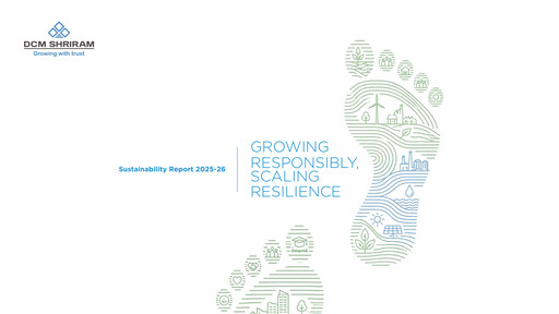 Thumbnail DCM Shriram Sustainability Report 2025-2026