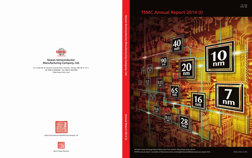 Thumbnail TSMC Annual Report 2014