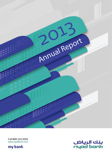 Miniature Riyad Bank Rapport annuel 2013