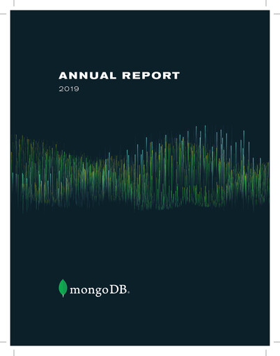 Miniature MongoDB Rapport annuel 2019