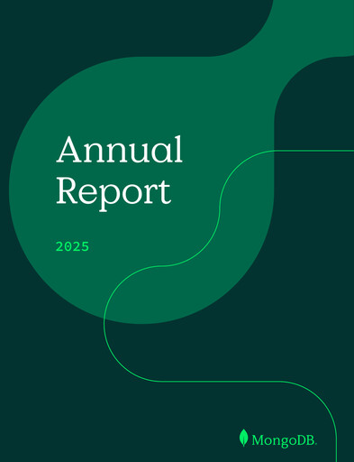 Miniature MongoDB Rapport annuel 2025