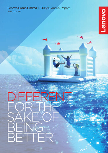 Thumbnail Lenovo Annual Report 2015-2016