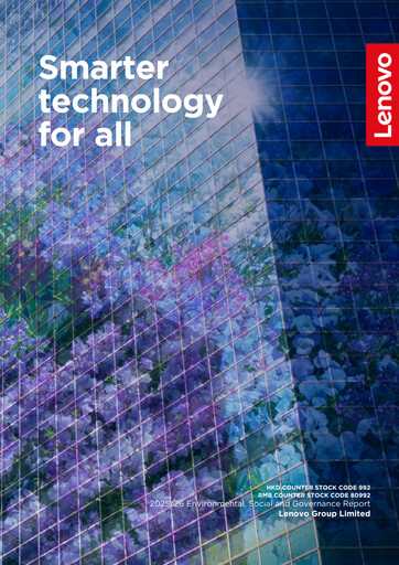 Thumbnail Lenovo ESG Report 2025-2026