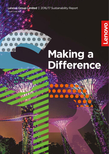 Thumbnail Lenovo Sustainability Report 2016-2017