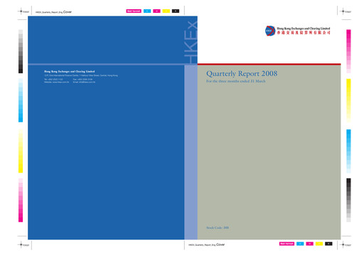 Thumbnail Hong Kong Exchanges & Clearing Quarterly Report 2008-q1