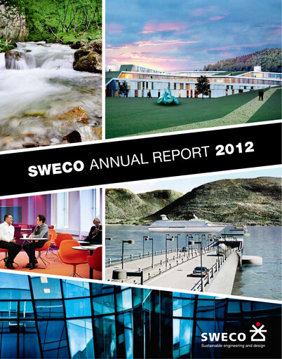 Miniature Sweco Rapport annuel 2012