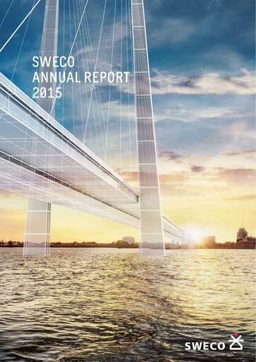 Miniature Sweco Rapport annuel 2015