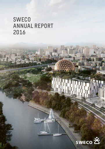 Miniature Sweco Rapport annuel 2016