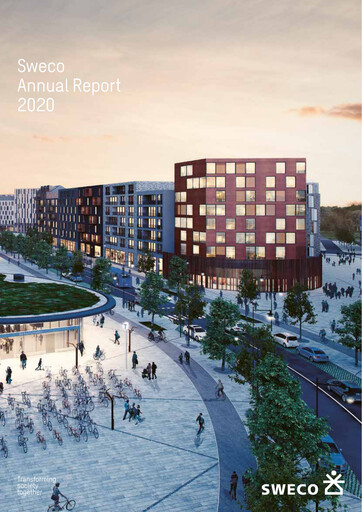 Miniature Sweco Rapport annuel 2020