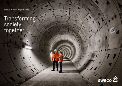 Thumbnail Sweco Annual Report 2025