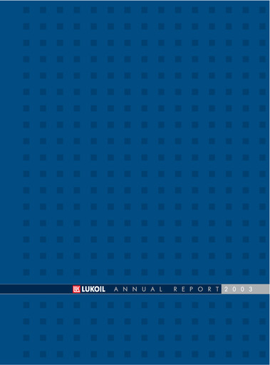 Thumbnail Lukoil Annual Report 2003