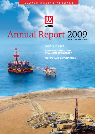 Thumbnail Lukoil Annual Report 2009