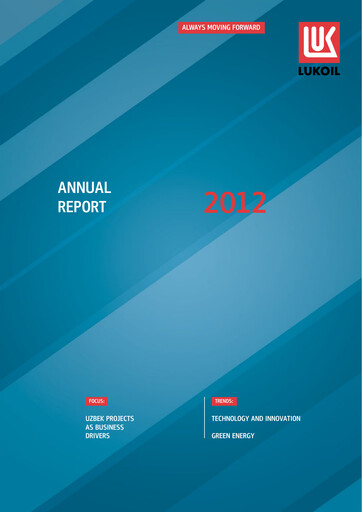 Thumbnail Lukoil Annual Report 2012