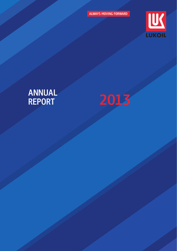 Thumbnail Lukoil Annual Report 2013