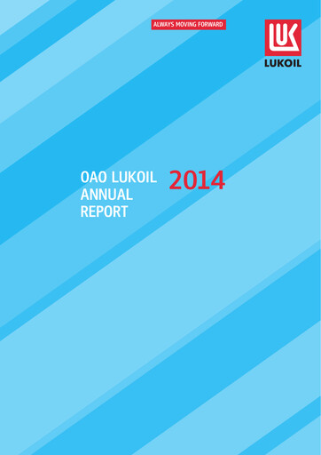 Thumbnail Lukoil Annual Report 2014