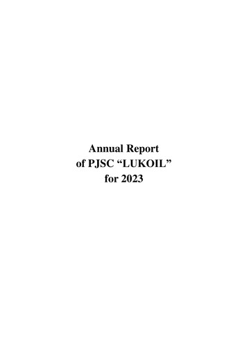 Thumbnail Lukoil Annual Report 2023