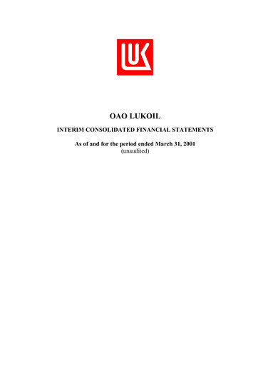 Thumbnail Lukoil Financial Statement 2001-q1