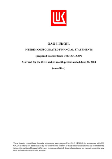 Thumbnail Lukoil Financial Statement 2004-h1