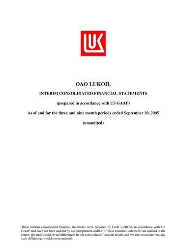 Thumbnail Lukoil Financial Statement 2005-9m