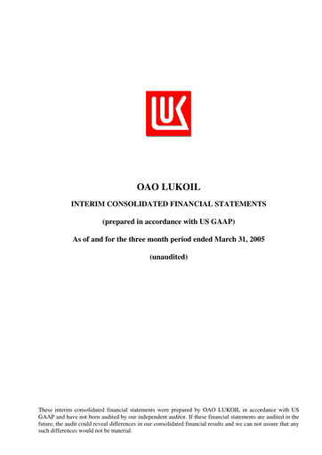 Thumbnail Lukoil Financial Statement 2005-q1