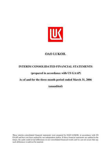 Thumbnail Lukoil Financial Statement 2006-q1
