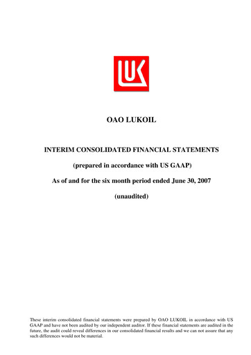 Thumbnail Lukoil Financial Statement 2007-h1